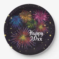 Happy New Year's Eve Party Plates