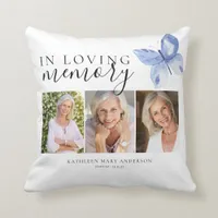 In Loving Memory Photo Throw Pillow