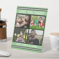 Love You Daddy  | Personalized Photo   Pedestal Sign