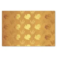 Gold Foil Thanksgiving Tissue Paper