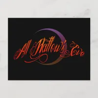 All Hallow's Eve Postcard