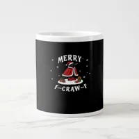 F-Craw-F Crow Christmas F-Caw-F Raven Christmas Cl Giant Coffee Mug