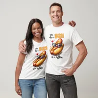 Bun in a Million Hotdog Punny Funny Valentine T-Shirt