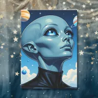 Hope Your Birthday is Out of this World | Alien Card