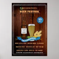 Octoberfest Club/Pub/Company personalized add logo Poster