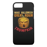 Trumpkin Make Halloween Great Again – Funny Pumpki iPhone 8/7 Case