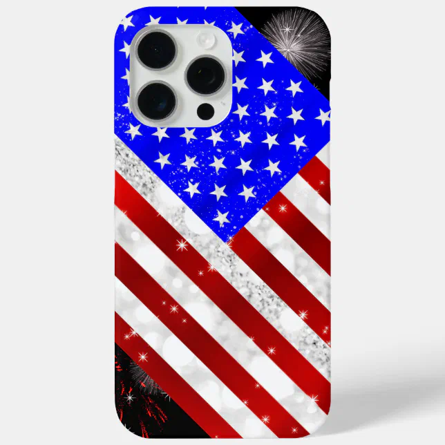 USA flag iPhone 15 Pro Max Case