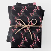  Whimsical Hummingbird Wrapping Paper
