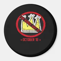 No Kings It Classic Creative Style Magnet