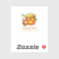 Halloween Trumpkin Funny – Classic Costume Design Sticker