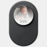 Photo Overlay New Baby Script Name Date PopSocket