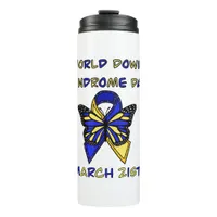 World Down Syndrome Day - March 21st   Thermal Tumbler