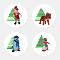 Coaster Set - Christmas Characters