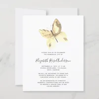 BUDGET Butterfly Celebration of Life Invitation