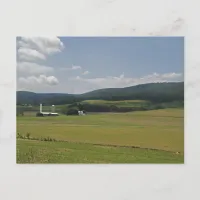 Rural Pennsylvania Farm Postcard