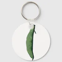 Vintage Green Bean Keychain