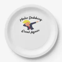 Make Dabbing Great Again Design Classic Paper Plates