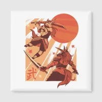 Unicorns Warriors Magnet