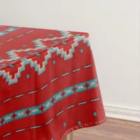 Southwest Mesas Red & Turquoise Medium Tablecloth