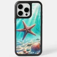 Tropical Starfish Under Sea Ocean Marine Life iPhone 15 Pro Max Case