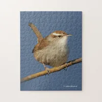 A Curious Bewick's Wren in the Tree Jigsaw Puzzle