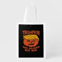 Trumpkin Halloween - Make Halloween Great Again Cl Grocery Bag