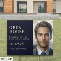 Open House Custom Photo Real Estate Sign