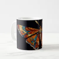 Mosaic Moth Butterfly   Coffee Mug