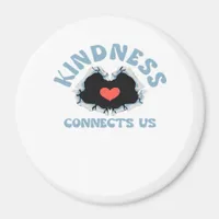 Kindness Connects Us Classic Magnet