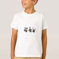 Heart And Hands Skeleton Heart Hands Soft T-Shirt