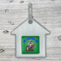 Personalized Pet Name with Image |  Pet ID Tag