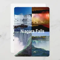 Niagara Falls New York Photo Views Invitation