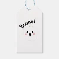 A Cute White Boo Creative Casual Gift Tags
