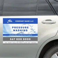 Professional Pressure Washing Power Wash Marketing Car Magnet