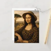 Mona on Safari Postcard