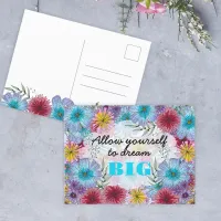 Allow Yourself To Dream Big Dreamscape Garden  Postcard