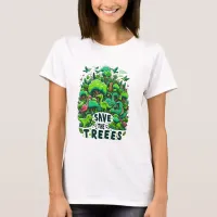 Prehistoric Guardians: Save the Trees T-Shirt