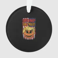 Trumpkin Or Treat Funny Halloween Trumpkin Ornament