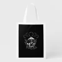 Aesthetic Goblincore And Cottagecore Mushroom Mini Grocery Bag