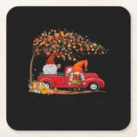It’s Fall Y’all Pumpkin Halloween Square Paper Coaster