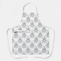 Art Teacher's Heart Pattern Art Smock Apron