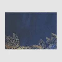 Navy and Gold Tissue Paper