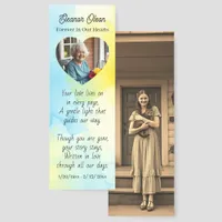 Vintage and Modern Photo Memorial Keepsake Bookmarks