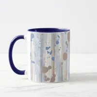 Modern Abstract Nature Art Brushstrokes Mug