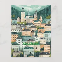 Salzburg Austria Postcard