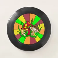Retro Magic Mushrooms   Wham-O Frisbee