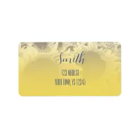 Rustic Sunflower Address Label