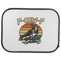 Humor Gothic F Caw F Funny Crow Creative Style Car Floor Mat