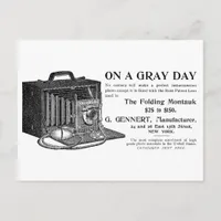 The Folding Montauk Camera Postcard