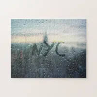 Rainy Day in NYC Jigsaw Puzzle